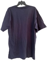 Carhartt Mens Navy Blue Loose Fit Short Sleeve T-Shirt Size Medium 100% Cotton - £10.46 GBP