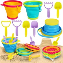 Collapsible Beach Sand Toys For Kids 3-8-10-12, Travel Beach Toys For To... - £36.35 GBP