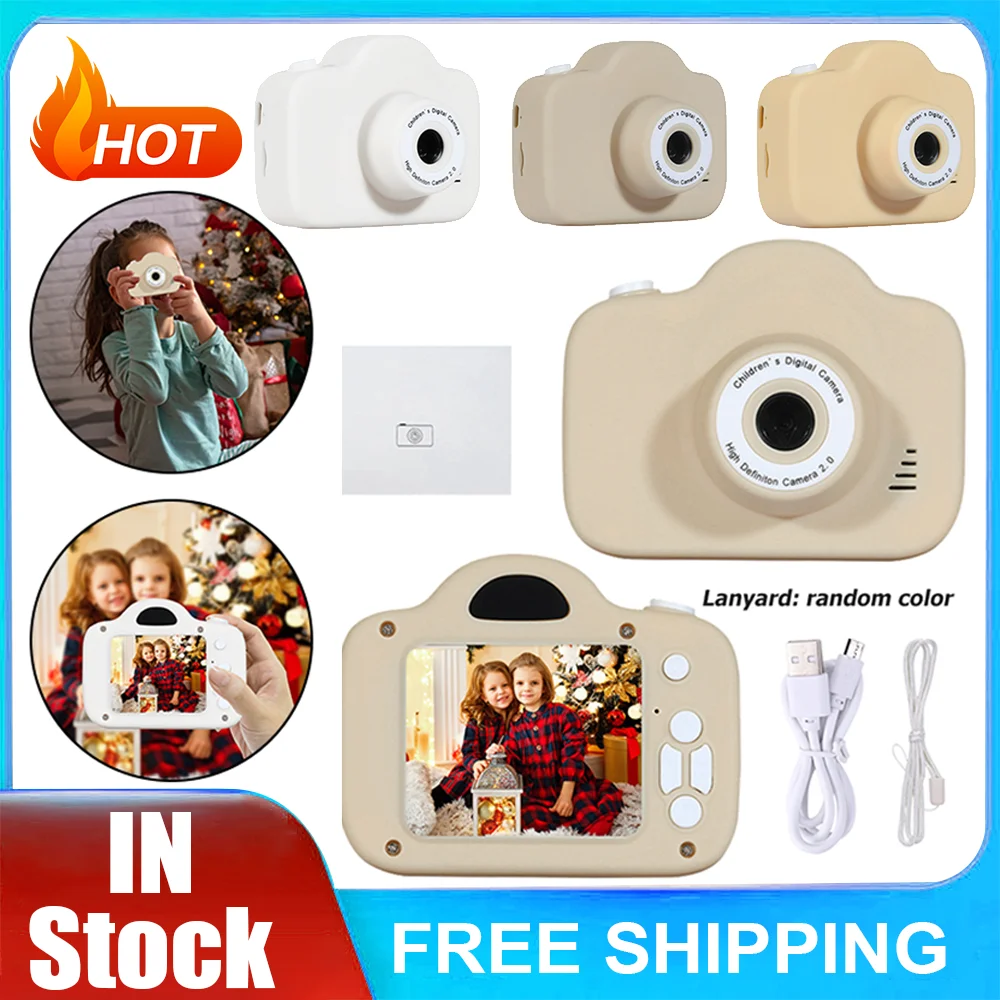 Mini Micro Camera Toy Multifunctional Child Selfie Camera Toy Portable Digital - £20.86 GBP+