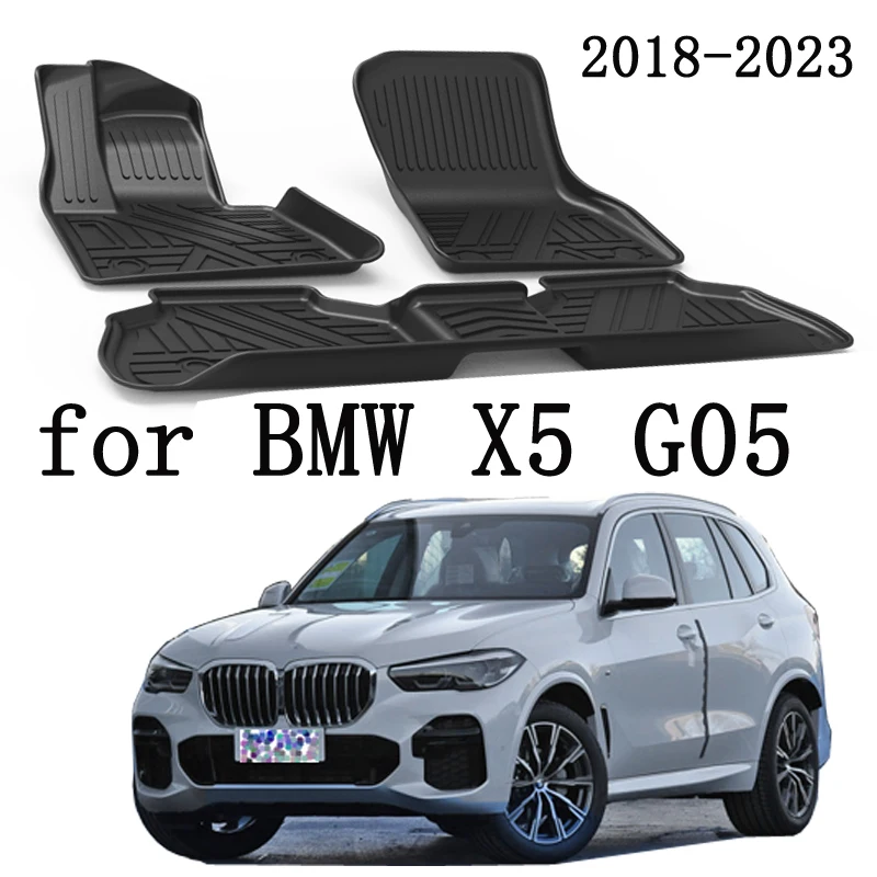 LHD Car Floor Mats For BMW X5 G05 2019 2021 2022 2023 TPE Left-hand Drive - £201.56 GBP+
