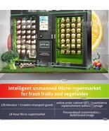 Movable Pre-Made Boxed Vegetables and FruitsVending Robot, Unmanned Supe... - $623,478.57 MXN