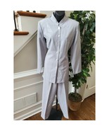 Pride &amp; Joy Women&#39;s Navy Blue 100% Polyester 2 Piece Set Blazer &amp; Pant S... - $52.98 CAD