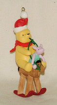 2002 Winnie the Pooh &quot;Piglets First Ride&quot; Hallmark Ornament - £10.39 GBP