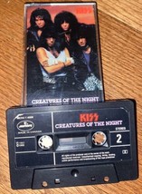 Kiss Creatures Of The Night Music Tape Cassette Rock Album Mercury Rare Vertical - £23.94 GBP