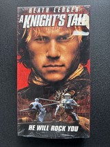 A Knight&#39;s Tale (VHS, 2001) Heath Ledger Action Adventure New Sealed PG13 - £5.79 GBP
