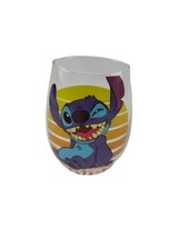 Disney Lilo  &amp; Stitch 20 oz Steamless Tear Drop Wine Glass - £7.58 GBP