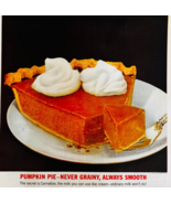 1963 Carnation Evaporated Milk Dairy Advertisement Pumpkin Pie Recipe DW... - $559.56 MXN