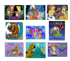Scooby Doo Stickers, Birthday Party Favors, Labels, rewards, scoobydoo, crafts - £9.39 GBP