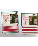 2 Wrights Fabric Ribbon Candy Christmas Ornament Kit  each kit makes three - £7.07 GBP