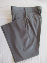 Calvin Klein men&#39;s dress pants 34Wx32L actual 34Wx 29-1/2 gray - $14.65