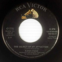 Raindy Paige - The Object of My Affection / Do You Know [7&quot; 45 rpm Single] - £8.96 GBP
