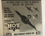 Hot Shots Tv Guide Print Ad Charlie Sheen TPA5 - £4.66 GBP