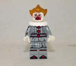 Pennywise Clown It 2 Horror Stephen King Movie Building Minifigure Bricks US - £5.62 GBP