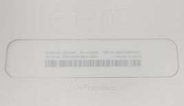 eero M010201 2nd Gen (1 eero + 1 eero Beacon) Home WiFi System - White image 4