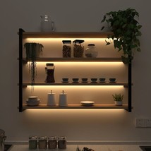 Backlit Wall Shelf In Contemporary Design - £328.11 GBP