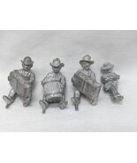 Lot Of (4) Hovels 25mm Men Laying Down With Suitcase And Barrel Metal Mi... - $15.54 CAD