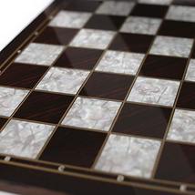 LaModaHome Star Mega Size Classic Wooden Unscratchable Polished Chess Board for  - $64.30