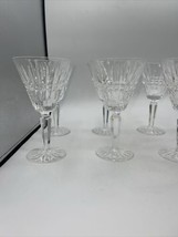 Waterford Crystal Glenmore Red Wine Glass 7&quot; Tall Set Of 9 Signed - £124.50 GBP