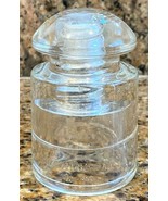 Clear Insulator-Hemingray 13-42 C.S.C. Telegraph/Telephone Antique - Mad... - €10,53 EUR
