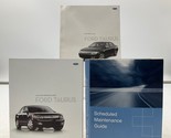 2008 Ford Taurus Owners Manual Set with Case OEM D04B04023 - £35.37 GBP