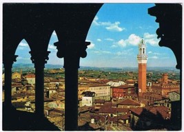 Italy Postcard Siena View From Steeple Of The Cathedral - £3.15 GBP