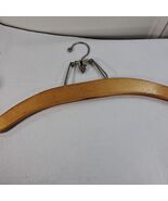 Vintage Setwell Wooden Suit Hanger Pant Coat wood clothes hangar Made in... - $40.15 CAD