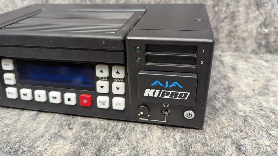 AJA Ki Pro-R0 Portable Recorder w/ Storage Drive *No Power Supply* - Powers On Item image 5