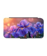 Flower Purple Iris Google Pixel 7 Pro Flip Wallet Case - £15.65 GBP