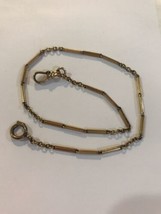 Fancy Antique Gold Filled Pocket Watch Chain Fob Long13” - £152.45 GBP