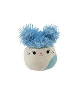 2020 SQUISHMALLOWS Squish-DOOS 5&quot; CORA THE Blue CAT Kellytoy Plush Toy S... - £6.88 GBP