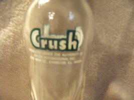 Orange Crush 10 fl oz Return for Deposit Soda Bottle-Vintage - £14.15 GBP