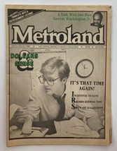VTG Metroland Newspaper February 14 1985 #278 Sax Man Grover Washington Jr. - £11.32 GBP
