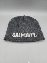 Call of Duty Beanie Skull Hat Cap One Size Game Gamer Gray - $7.43