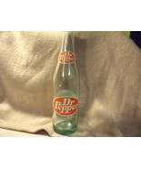 Dr. Pepper 10 fl oz Green Bottle with red and white label - Vintage - $18.00