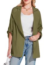 Onedreamer Women's Military Jacket Lightweight Oversized Utility Coat Si... - $388.54 MXN Onedreamer Women's Military Jacket Lightweight Oversized Utility Coat Si... - $388.54 MXN