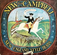 1965 Campbell&#39;s New England Style Beans Advertisement Paul Revere HM2G - £23.20 GBP