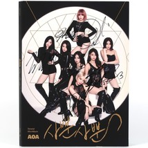 AOA - Like A Cat Signed Autographed CD Album K-Pop 2015 - £50.84 GBP