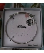 NIB DISNEY© WINNIE THE POOH THE SMALLEST THINGS SILVER PLATED BANGLE - £78.18 GBP