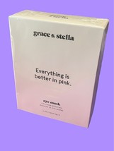 Grace &amp; Stella Everything Is Better In Pink Collagen Boosting Eye Masks 12Ct NIB - £11.86 GBP