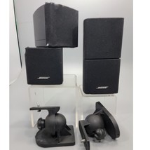 Bose Double Cube Speakers Lifestyle Satellite Black &amp; Mounts - $74.97