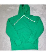 Polo Ralph Lauren PREPPY GREEN Fleece Hoodie Sweatshirt Men&#39;s Blue Pony ... - $53.22