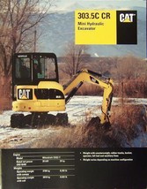 2007 Caterpillar 303.5C Mini Trackhoe Brochure - $10.00