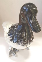 Tilnar Art - White Duck - Height 13cm - Recycled Aluminium, Fair Trade - £21.40 GBP
