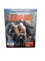 Rampage Blu-Ray With DVD and Digital Copy Slip Cover New - £6.21 GBP