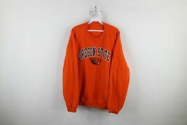 Vintage 90s Mens XL Faded Spell Out Oregon State University Crewneck Sweatshirt - $59.35