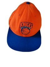 NBA New York Knicks Mitchell &amp; Ness Snapback Hardwood Classics Hat Cap Orange - £15.97 GBP