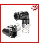 5-Pack Male Elbow 12mm Tube OD x 3/8 Inch NPT Push to Connect Fittings - $495.41 MXN