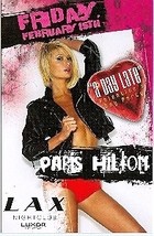 Paris Hilton Valentine&#39;s Day Party @ LAX Nightclub Luxor Hotel Vegas Pro... - $4.95