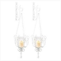  Bedazzling Pendant Sconce Duo - £22.13 GBP