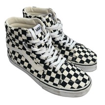 Vans SK8-Hi Tapered Checkerboard Sneakers, Black White | Womens 8 - £48.27 GBP